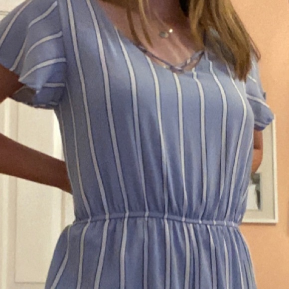 One Clothing Striped Jumpsuit - Picture 1 of 6